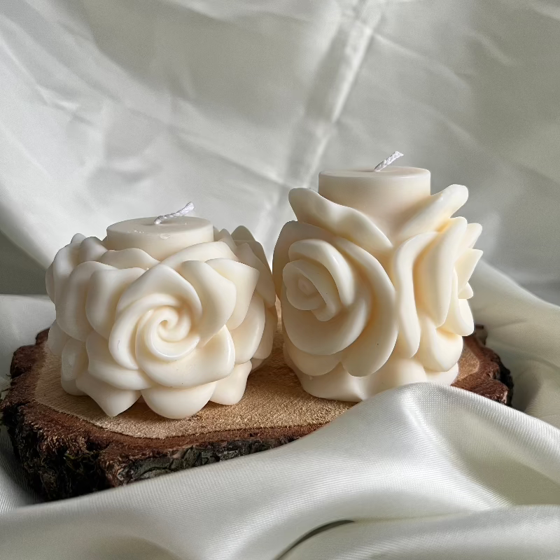 Luxe Rose Candle