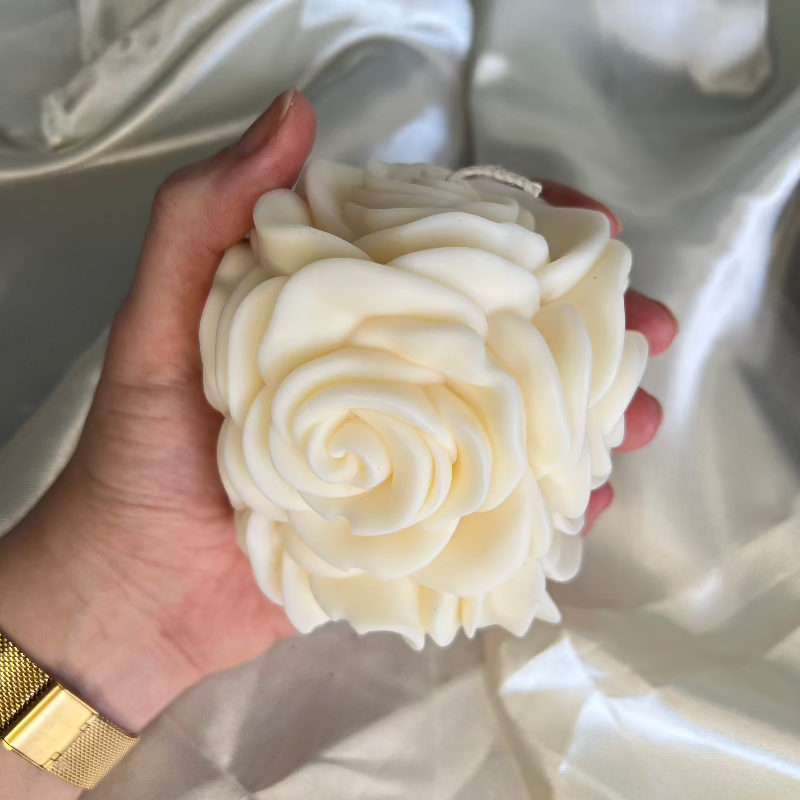 Luxe Rose Candle