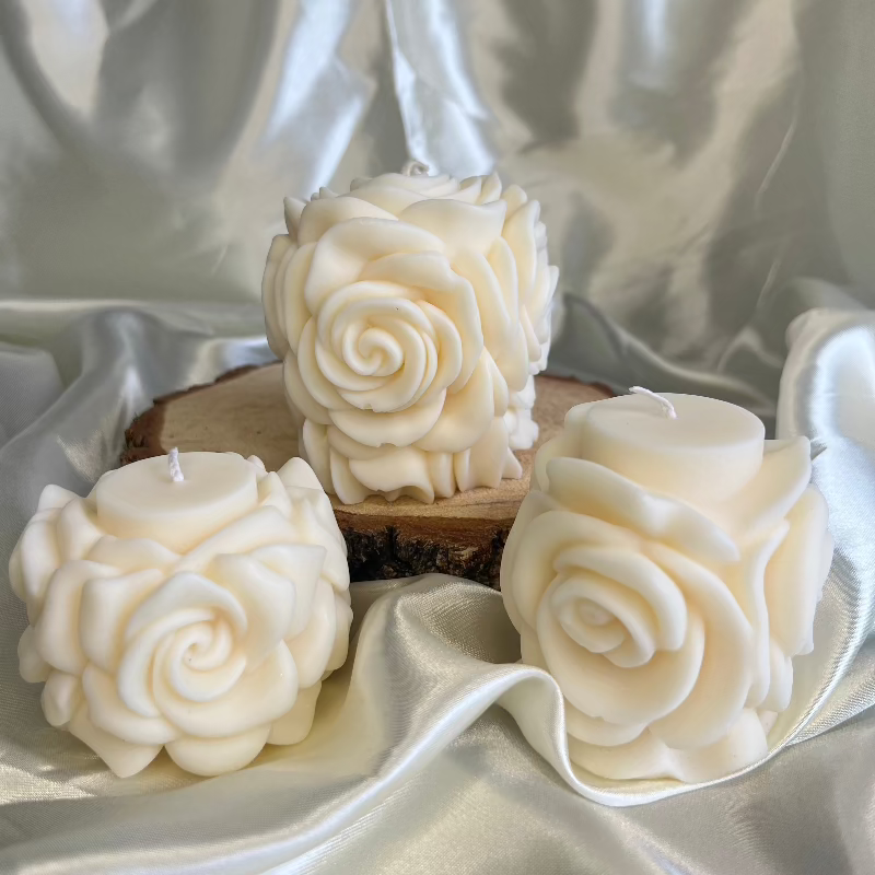 Luxe Rose Candle