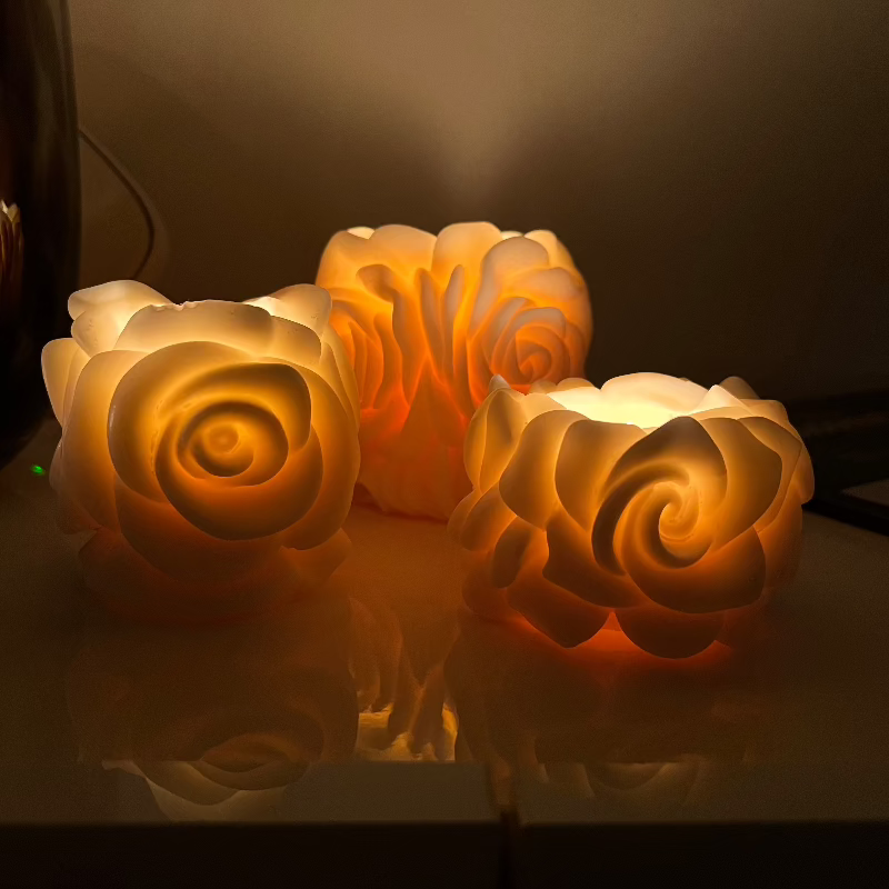 Luxe Rose Candle