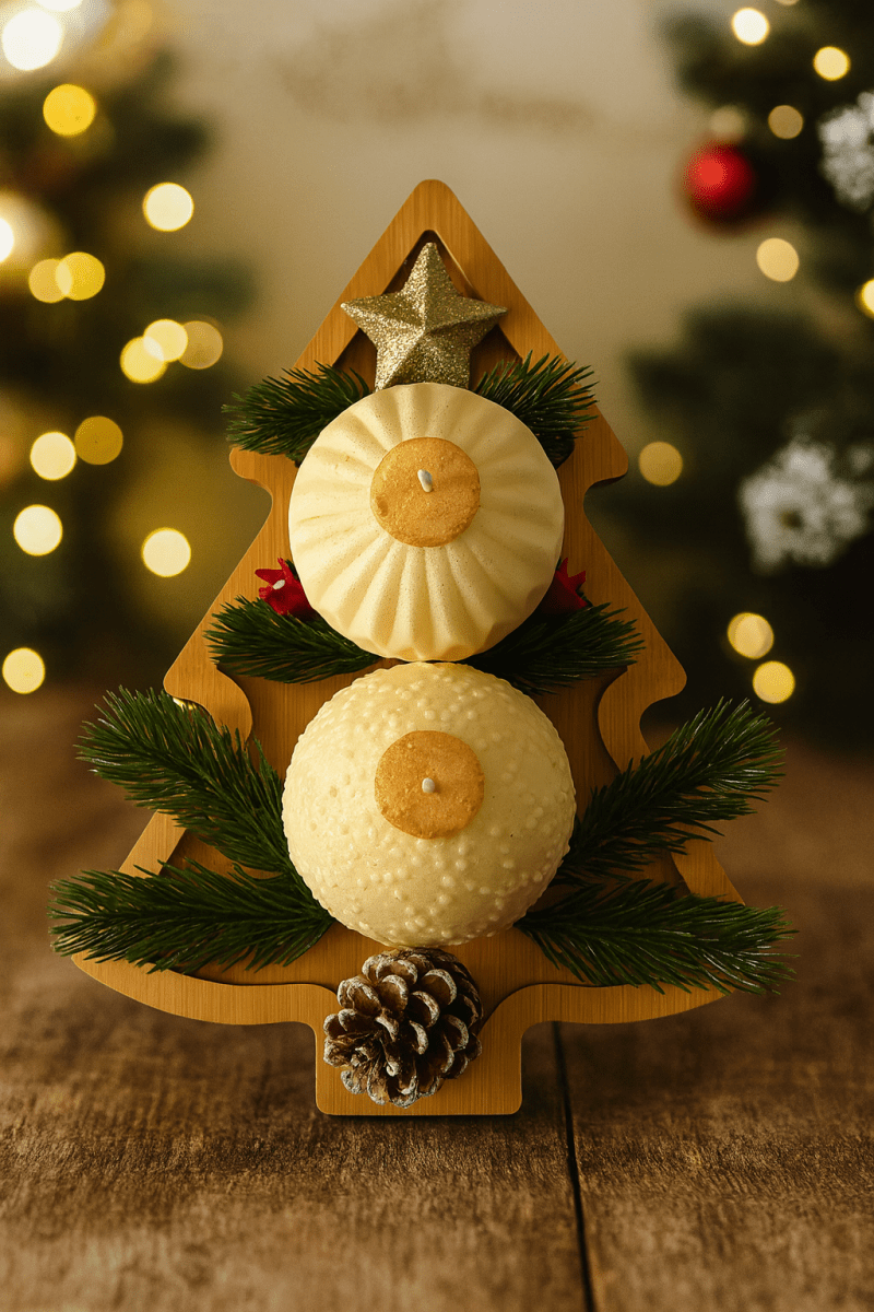 Christmas Tree Glow Plateau - Candles by Myrthe