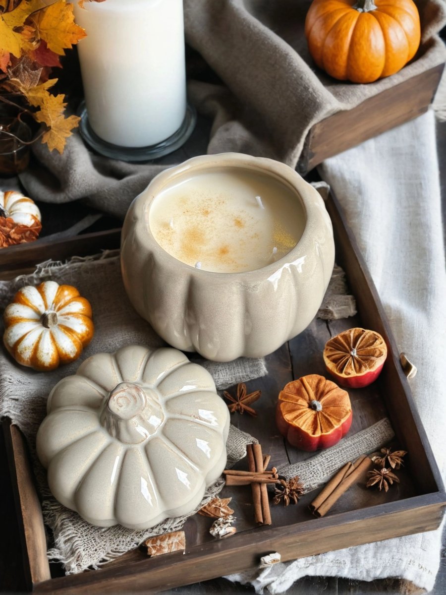Pumpkin Spice Candle - Candles by Myrthe