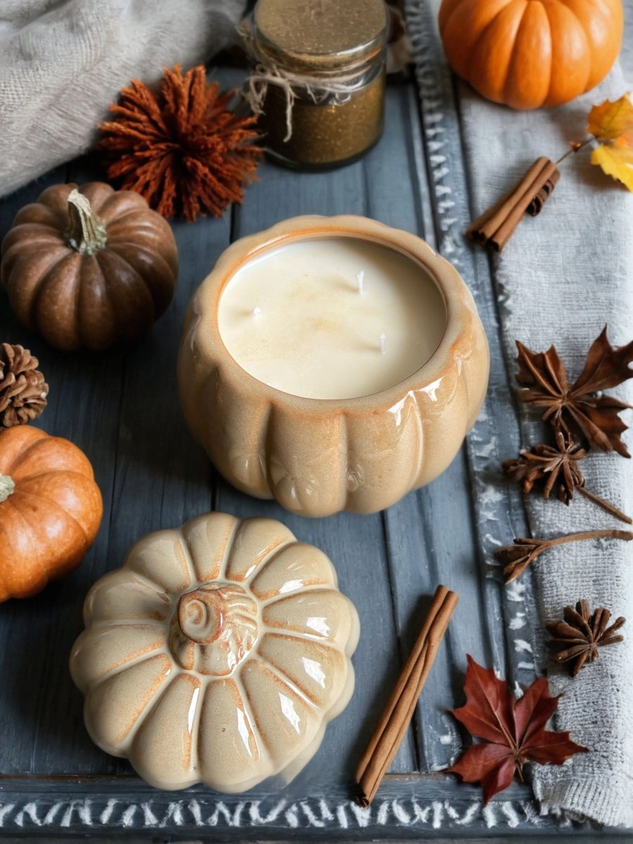 Pumpkin Spice Candle - Candles by Myrthe