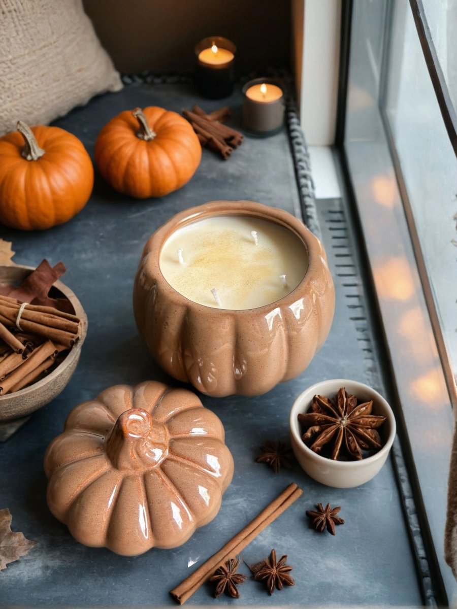 Pumpkin Spice Candle - Candles by Myrthe