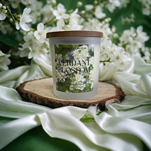 Verdant Blossom Candle - Candles by Myrthe