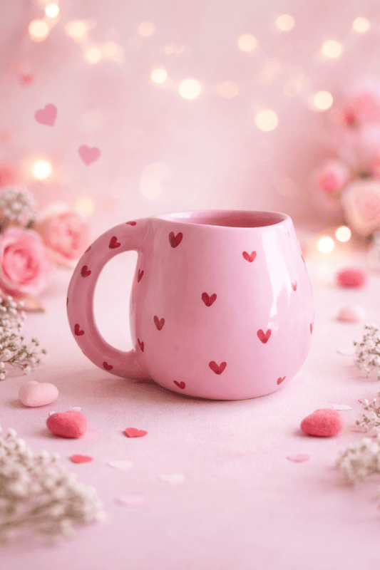 A Cup Full of Hearts - Candles by Myrthe