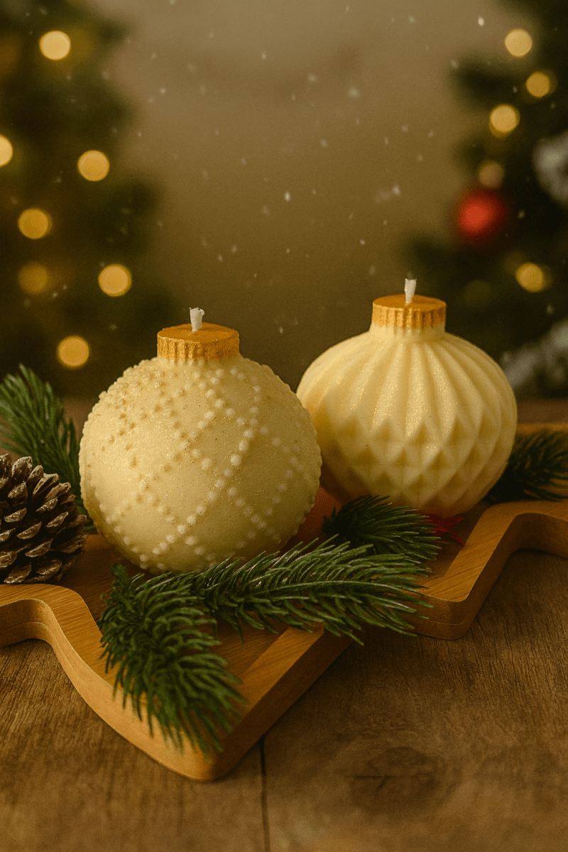 Christmas Tree Glow Plateau - Candles by Myrthe