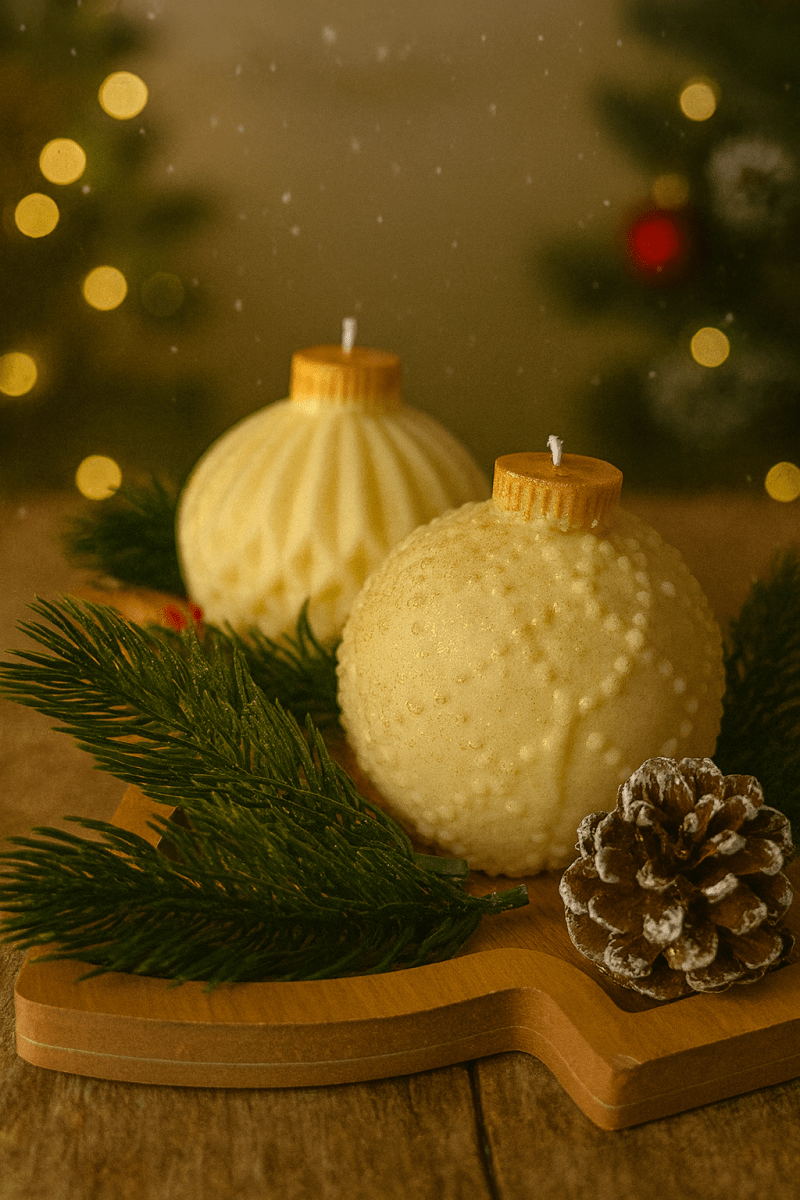 Christmas Tree Glow Plateau - Candles by Myrthe