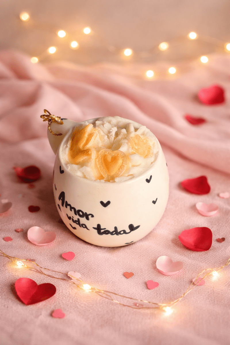 Golden Doves of Love Candle - Candles by Myrthe