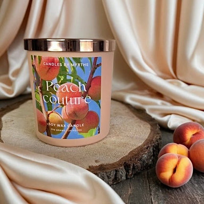Peach Couture Candle - Candles by Myrthe