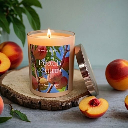 Peach Couture Candle - Candles by Myrthe